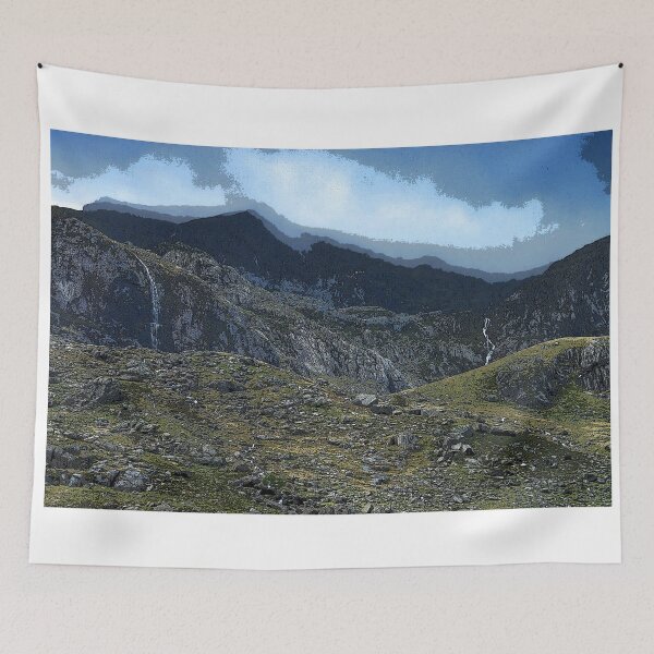 Item preview, Wales Hills Landscape Design Painting  designed and sold by randomtdesigns.