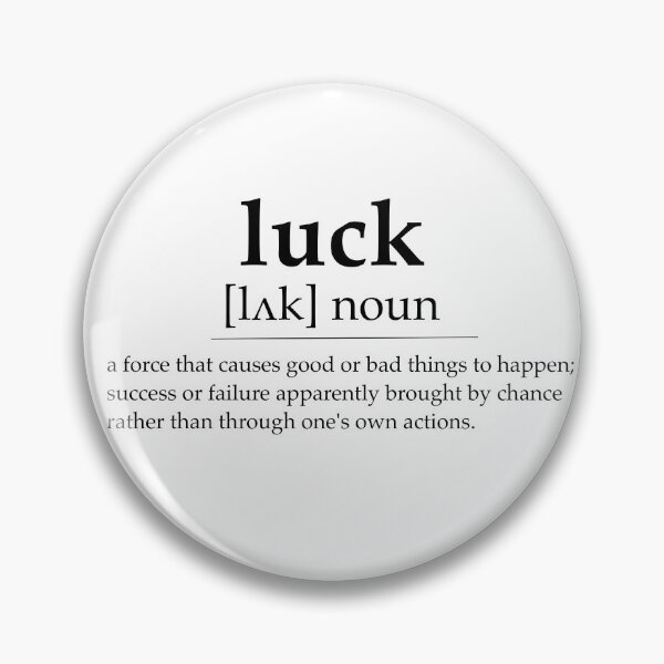 Artikelvorschau, Luck dictionary definition entworfen und verkauft von kayadmu.