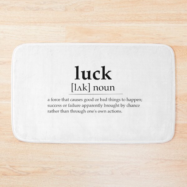 Artikelvorschau, Luck dictionary definition entworfen und verkauft von kayadmu.