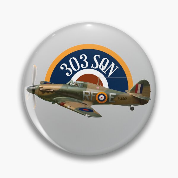Item preview, 303 Squadron RAF WW2 Battle of Britain designed and sold by Nostalgia Exclusive Malta.