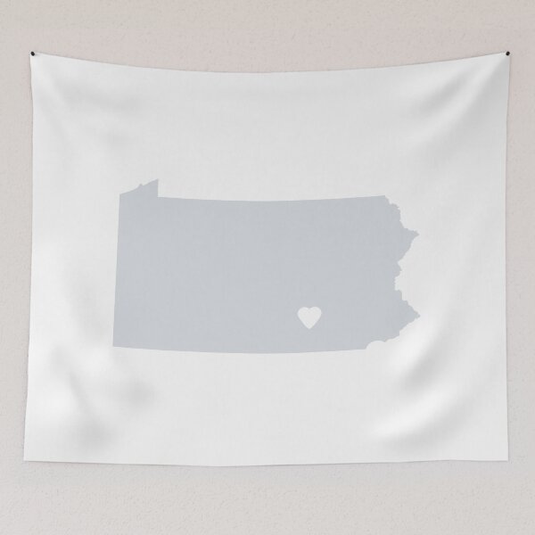 Item preview, Pennsylvania Love in Gray designed and sold by Maren Misner.