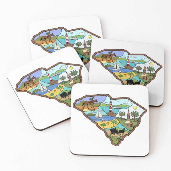 Item preview, Vintage Charleston Columbia South Carolina Myrtle Beach Souvenir designed and sold by merchzy.