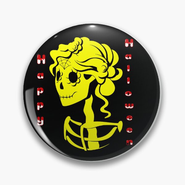 Item preview, Happy Halloween skeleton woman designed and sold by AdelloDeAmo.