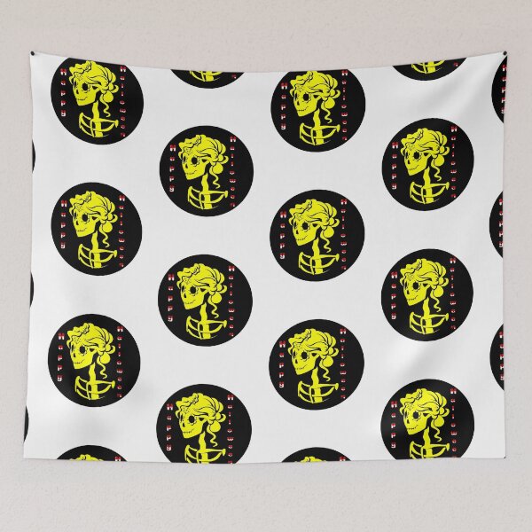 Item preview, Happy Halloween skeleton woman designed and sold by AdelloDeAmo.