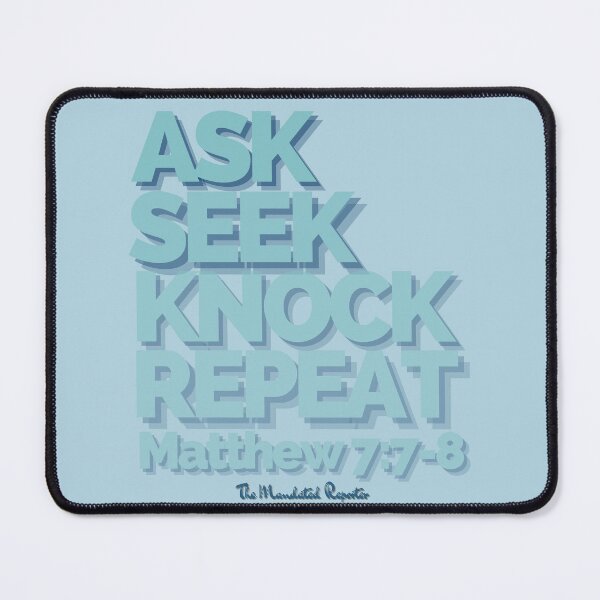 Item preview, Ask Seek, Knock Repeat -  Winter designed and sold by TheReporter1.
