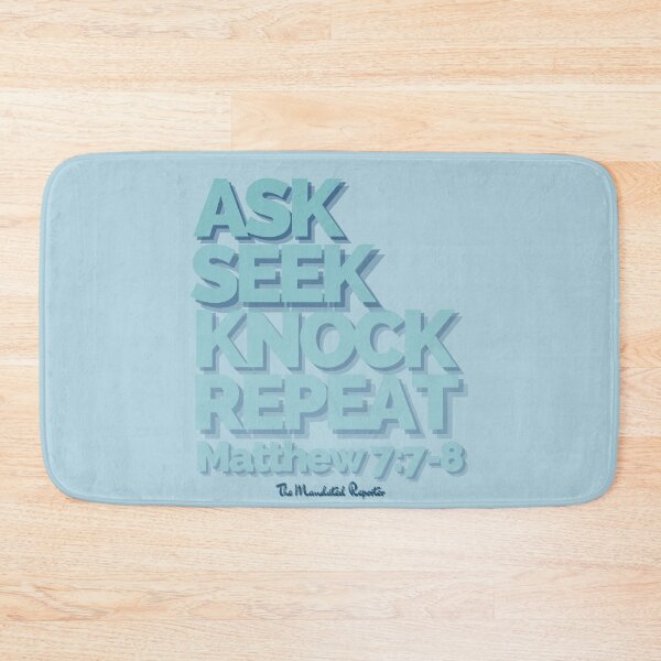 Item preview, Ask Seek, Knock Repeat -  Winter designed and sold by TheReporter1.