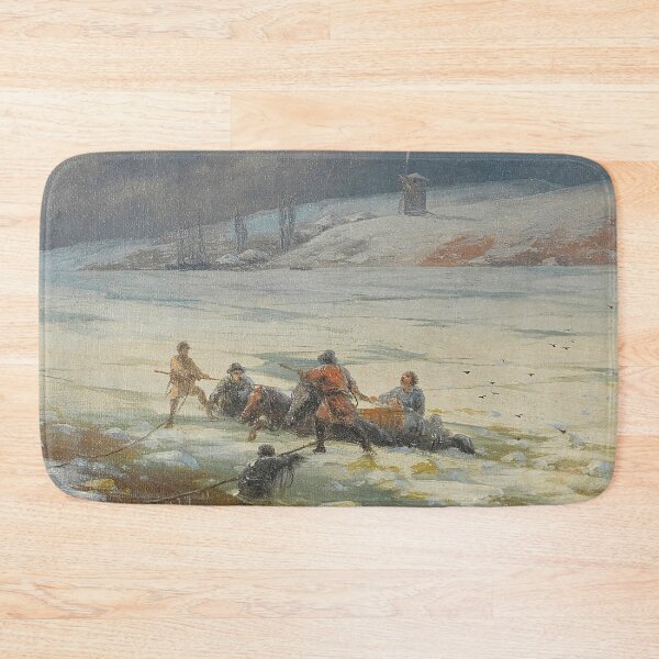 Item preview, Hauling a Horse and Cart out of the Ice -  Ivan Konstantinovich Aivazovsky  designed and sold by TeeARTHY.