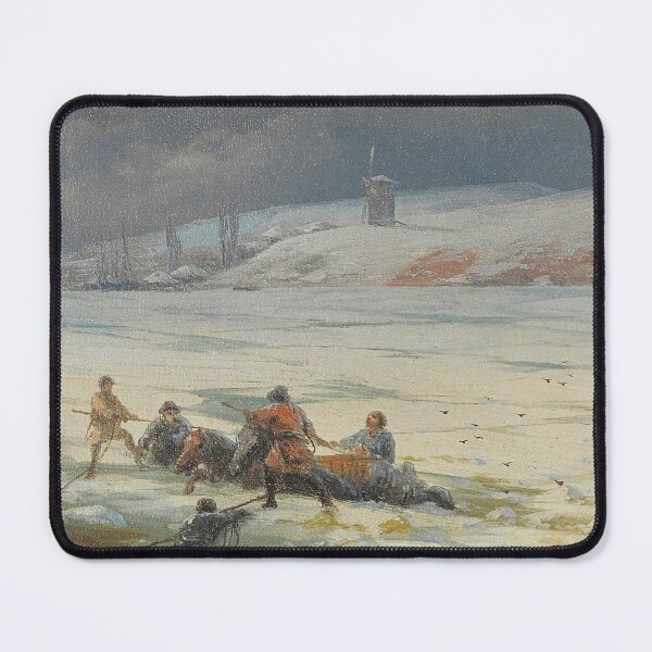 Item preview, Hauling a Horse and Cart out of the Ice -  Ivan Konstantinovich Aivazovsky  designed and sold by TeeARTHY.