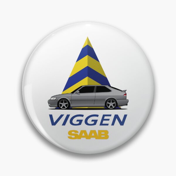 Item preview, SAAB Viggen Gray Illustration designed and sold by blackdogshop.
