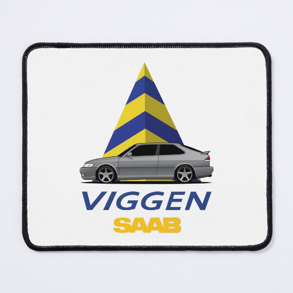 Item preview, SAAB Viggen Gray Illustration designed and sold by blackdogshop.