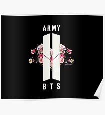 Bts Army Logo Posters | Redbubble