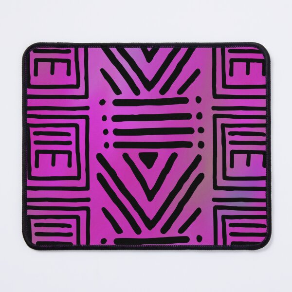 Item preview, Pink Colorful African Geometric Pattern designed and sold by funkyvibes.