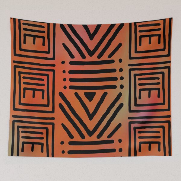 Item preview,  Colorful African Geometric Pattern designed and sold by funkyvibes.