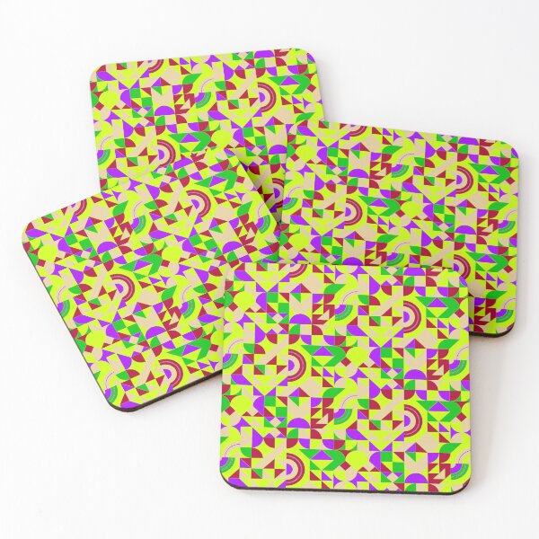 Item preview, geometric colorful patterns conceptual Art - Abstract Neo Geo graphic design designed and sold by Design Repo.