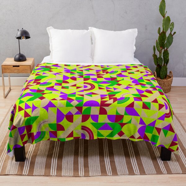 Item preview, geometric colorful patterns conceptual Art - Abstract Neo Geo graphic design designed and sold by Design Repo.