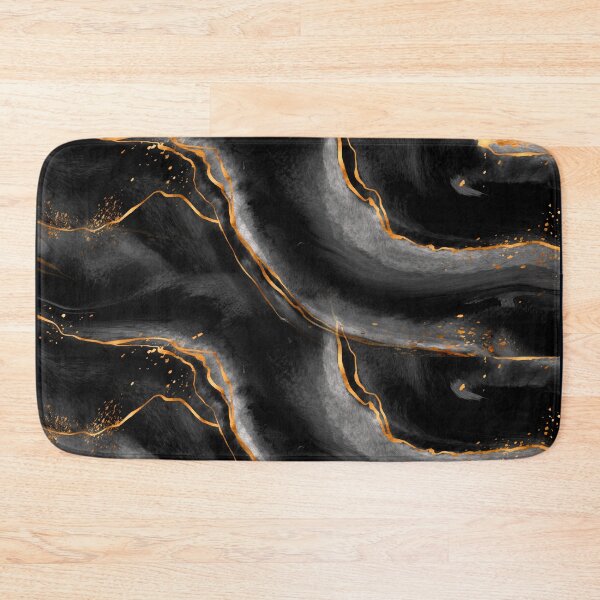 Item preview, Black and golden marble designed and sold by Alizo  Antique.