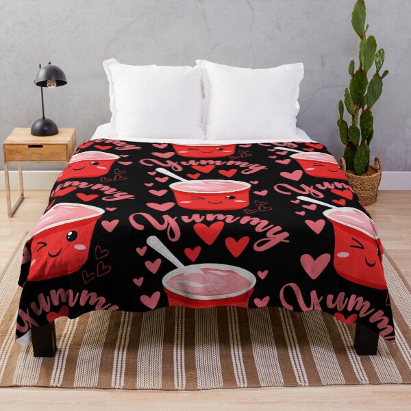 Item preview, Yummy Cute and Funny Delicious Strawberry Yogurt - Black designed and sold by PearlMoonGrapes.