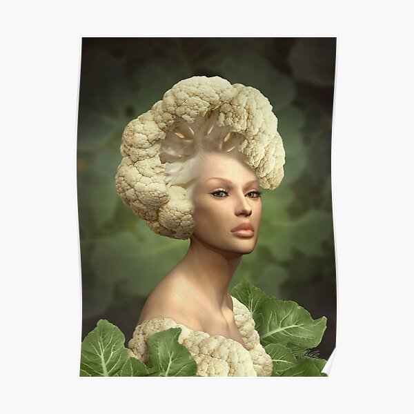 Charismatic Cauliflower Poster