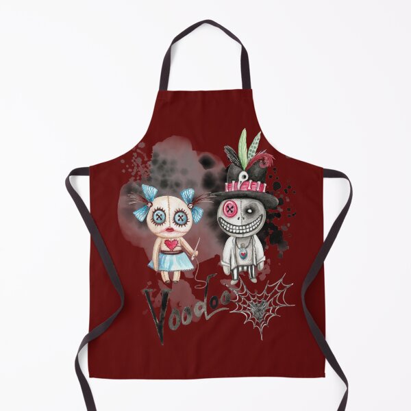 Item preview, Halloween Voodoo Girl and Boy Dolls in Love designed and sold by Lynne Dorr.