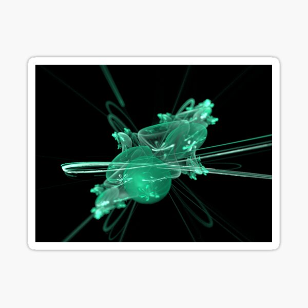 Dance Of The Green Pearle Sticker