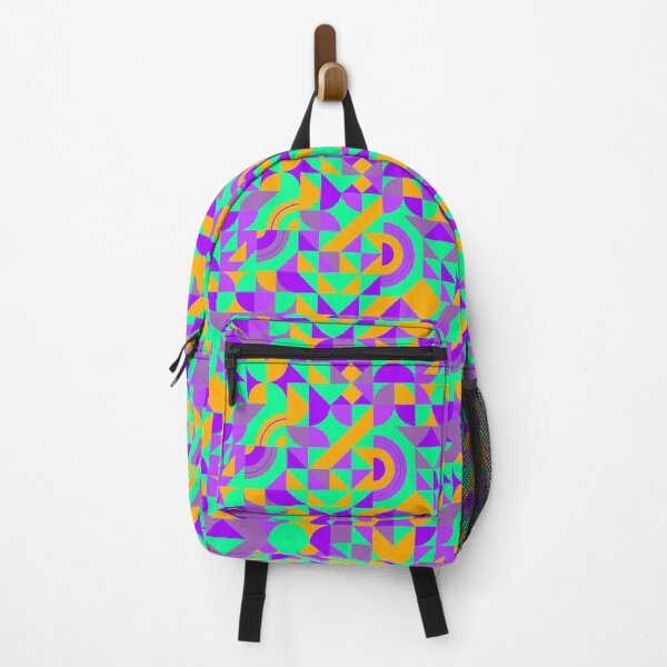 Item preview, geometric colorful patterns conceptual Art - Abstract Neo Geo graphic design designed and sold by Design Repo.