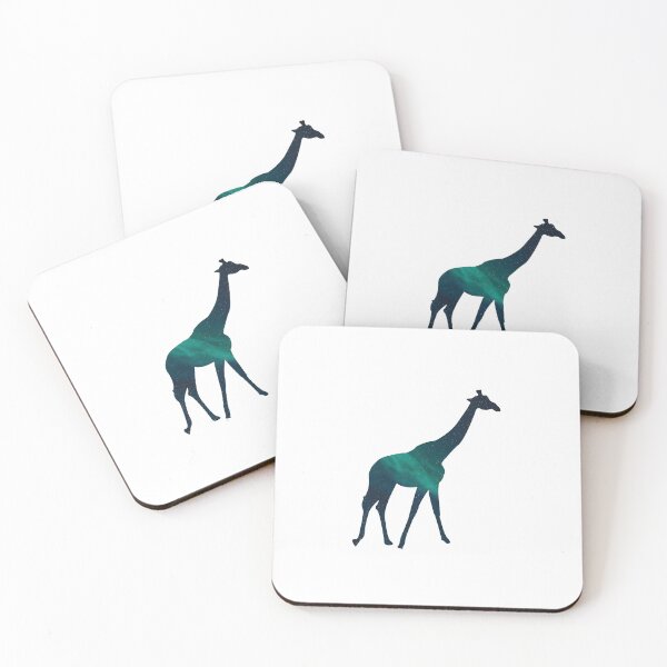 Item preview, Northern Lights Giraffe Silhouette designed and sold by ThisIsMugLife.