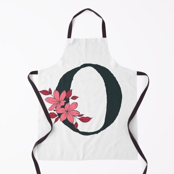 Item preview, Pink floral O monogram designed and sold by Coffee Lifestyle.