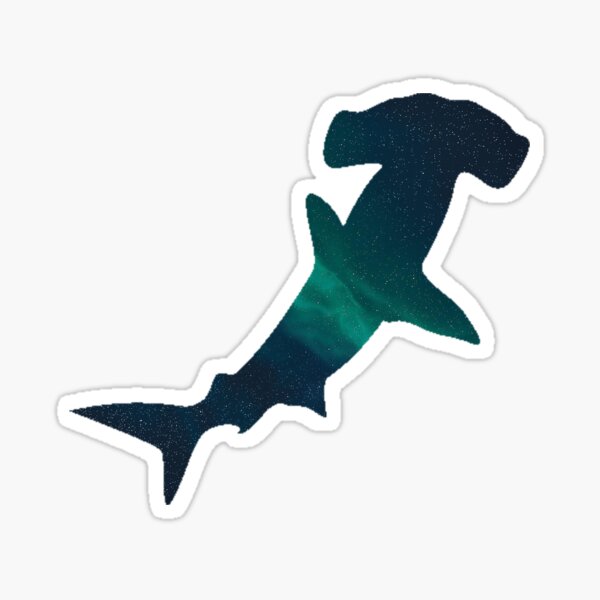 Shark Head Stickers for Sale