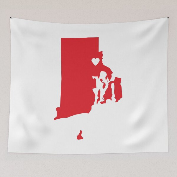 Item preview, Rhode Island Love in Red designed and sold by Maren Misner.