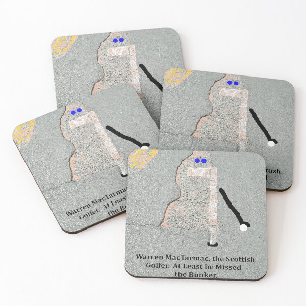 Item preview, Warren MacTarmac the Scottish Golfer designed and sold by FrankieLassut.