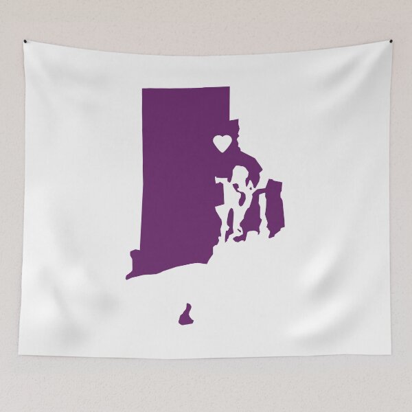 Item preview, Rhode Island Love in Purple designed and sold by Maren Misner.