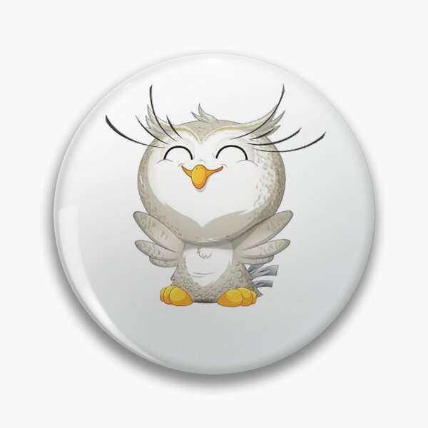 Item preview, happy owl designed and sold by Orenda-om.