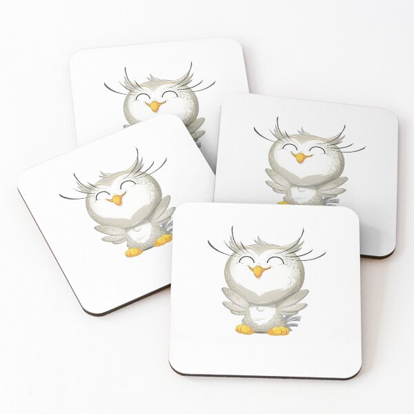 Item preview, happy owl designed and sold by Orenda-om.