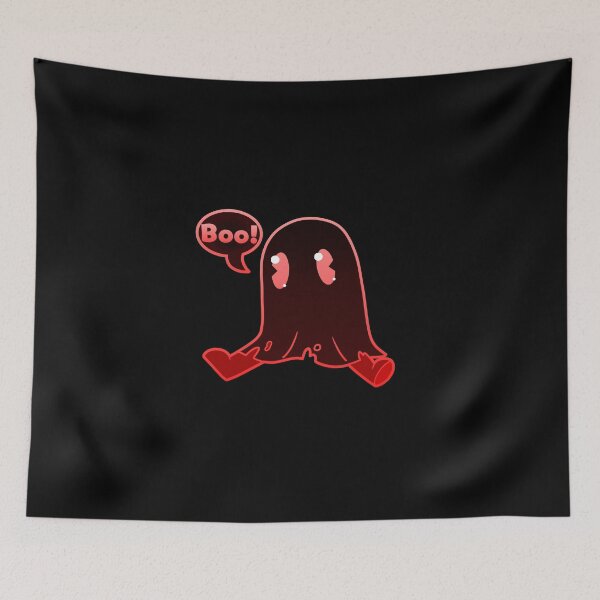 Item preview, Ghostly Dude in red invert designed and sold by Madame-Deer.
