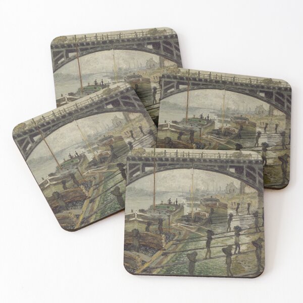 Item preview, The Coalmen by Claude Monet designed and sold by Vintage Wall Art.