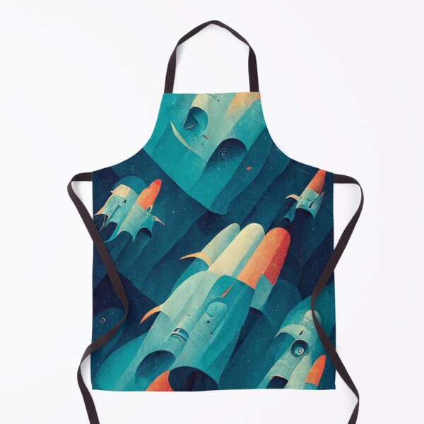 Item preview, Rockets pattern wallpaper designed and sold by ontano.