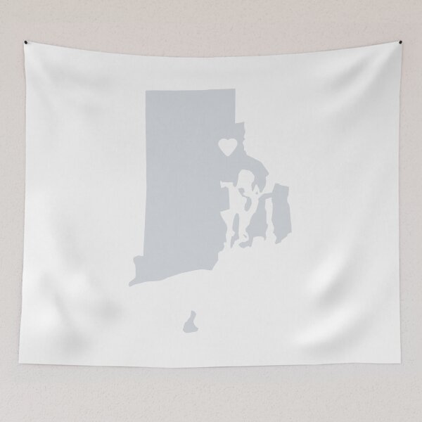 Item preview, Rhode Island Love in Gray designed and sold by Maren Misner.