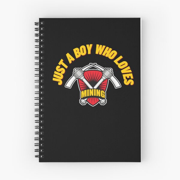 Item preview, Just a Boy Who Loves Mining Coins Miner designed and sold by kubix81.