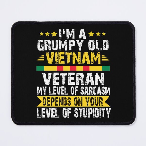 Item preview, Grumpy Old Vietnam Veteran Shirt Pride Navy Sarcasm Retired Gift designed and sold by Simeon	 Dorelus.