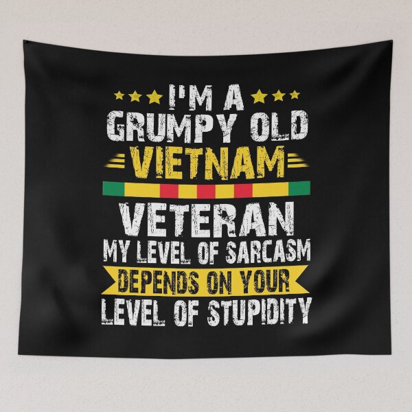Item preview, Grumpy Old Vietnam Veteran Shirt Pride Navy Sarcasm Retired Gift designed and sold by Simeon	 Dorelus.