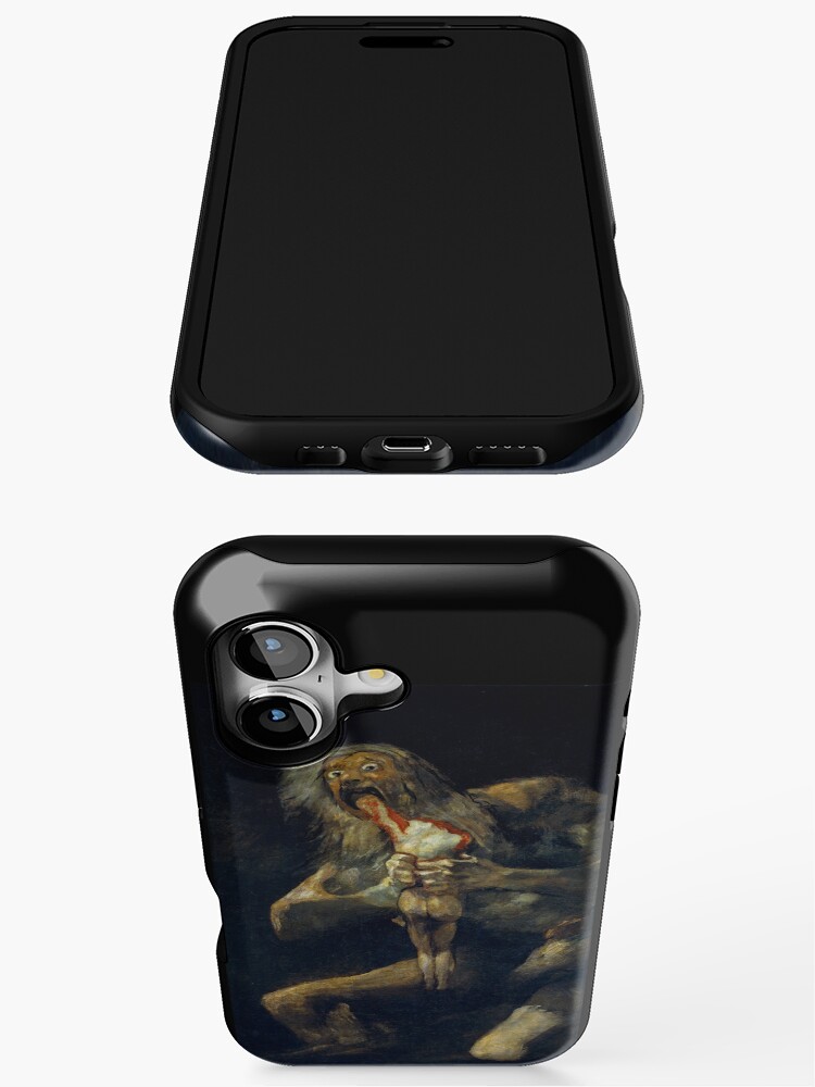 Saturn Devouring His Son by Francisco Goya  iPhone Case