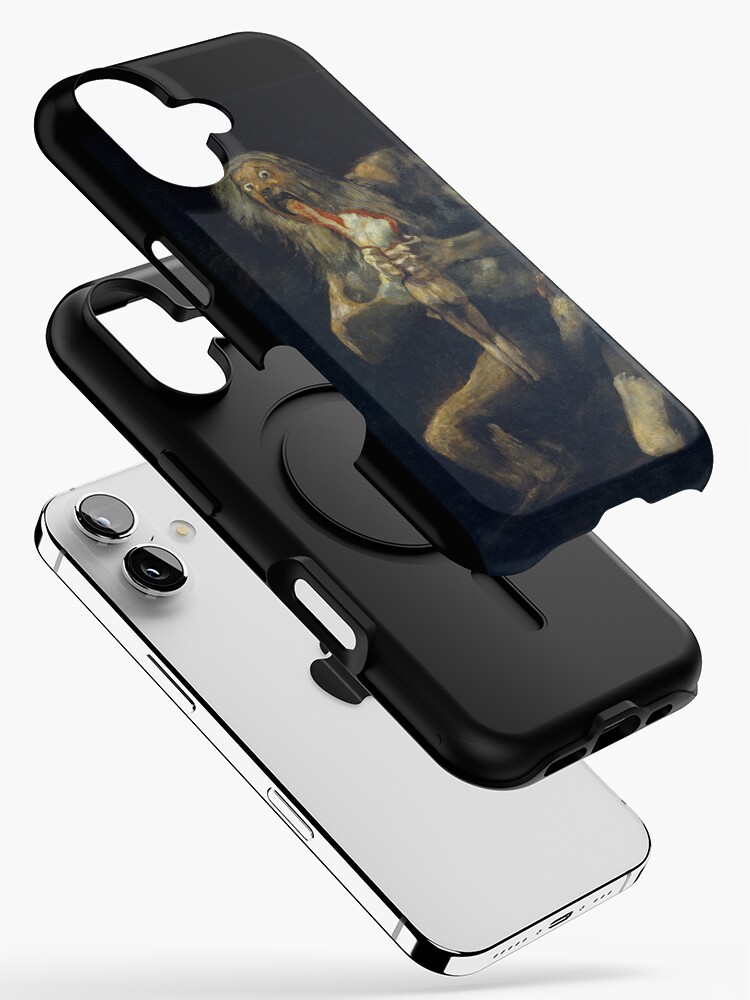 Saturn Devouring His Son by Francisco Goya  iPhone Case
