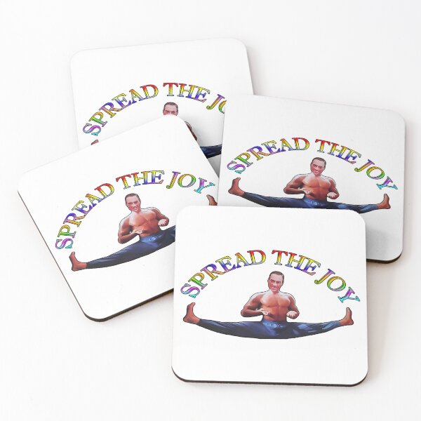 Item preview, Spread The Joy - Van Damme Splits designed and sold by BlankSpace Publications.