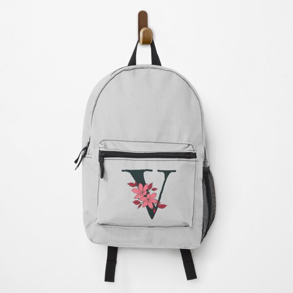 Item preview, Pink floral V monogram designed and sold by Coffee Lifestyle.