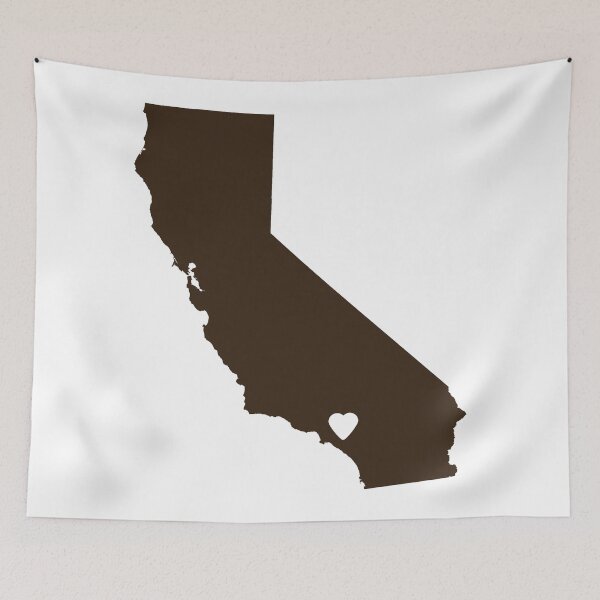 Item preview, SoCal California Love in Brown designed and sold by Maren Misner.