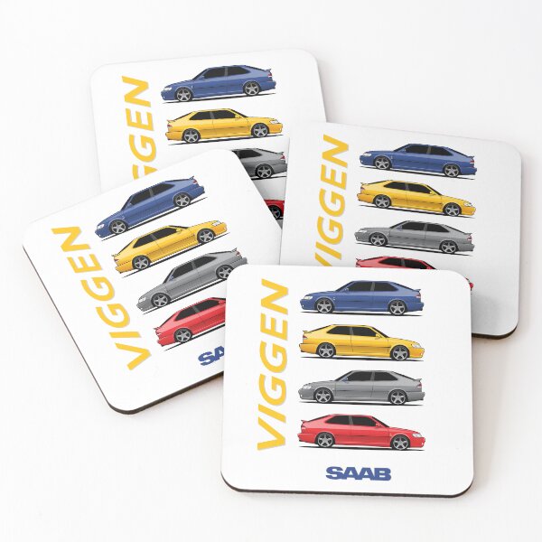 Item preview, SAAB 93 Viggen Color Stack Side Illustration designed and sold by blackdogshop.