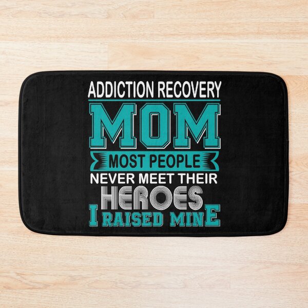 Item preview, Proud Addiction Recovery Mom Most People Never Meet Their Heroes I Raise Mine designed and sold by frechettee.
