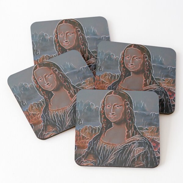 Item preview, "Mona Lisa (21)" an iconic painting reimagined  designed and sold by thalasson.