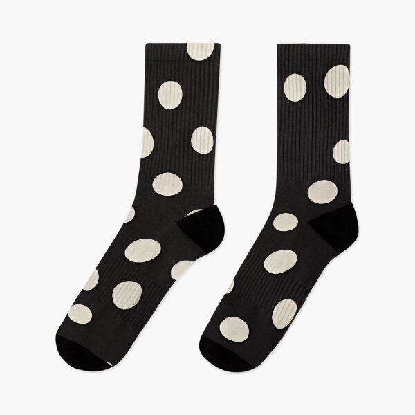 Item preview, Cream on Black Polka Dots  designed and sold by samjoule.