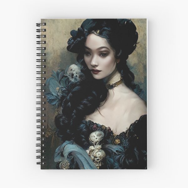 Item preview, Renaissance Morticia Addams designed and sold by TheHippieViking.